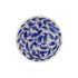 Small Navy Blue Scroll Bowl