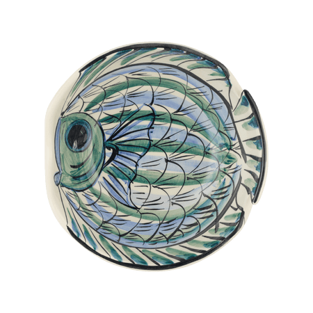 Large Blue Romina Fish Bowl
