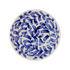 Medium Navy Blue Scroll Bowl