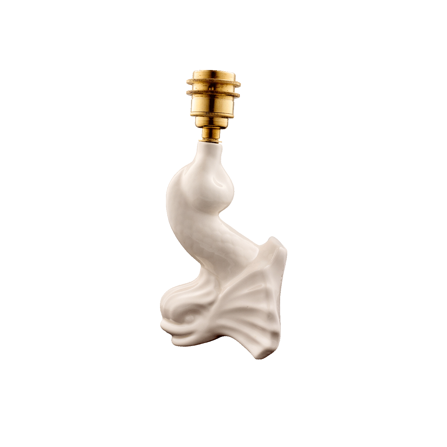Cream Dolphin Wall Light
