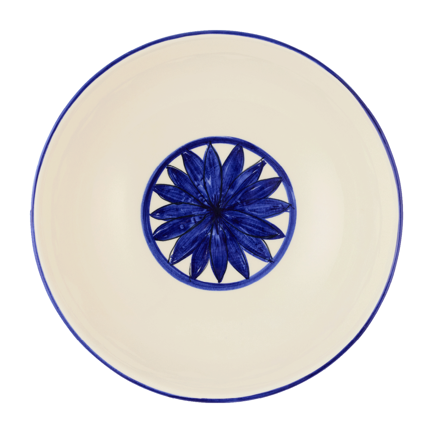 Melita Blue Salad Bowl