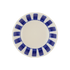 Navy Blue Stripes Peanut Bowl