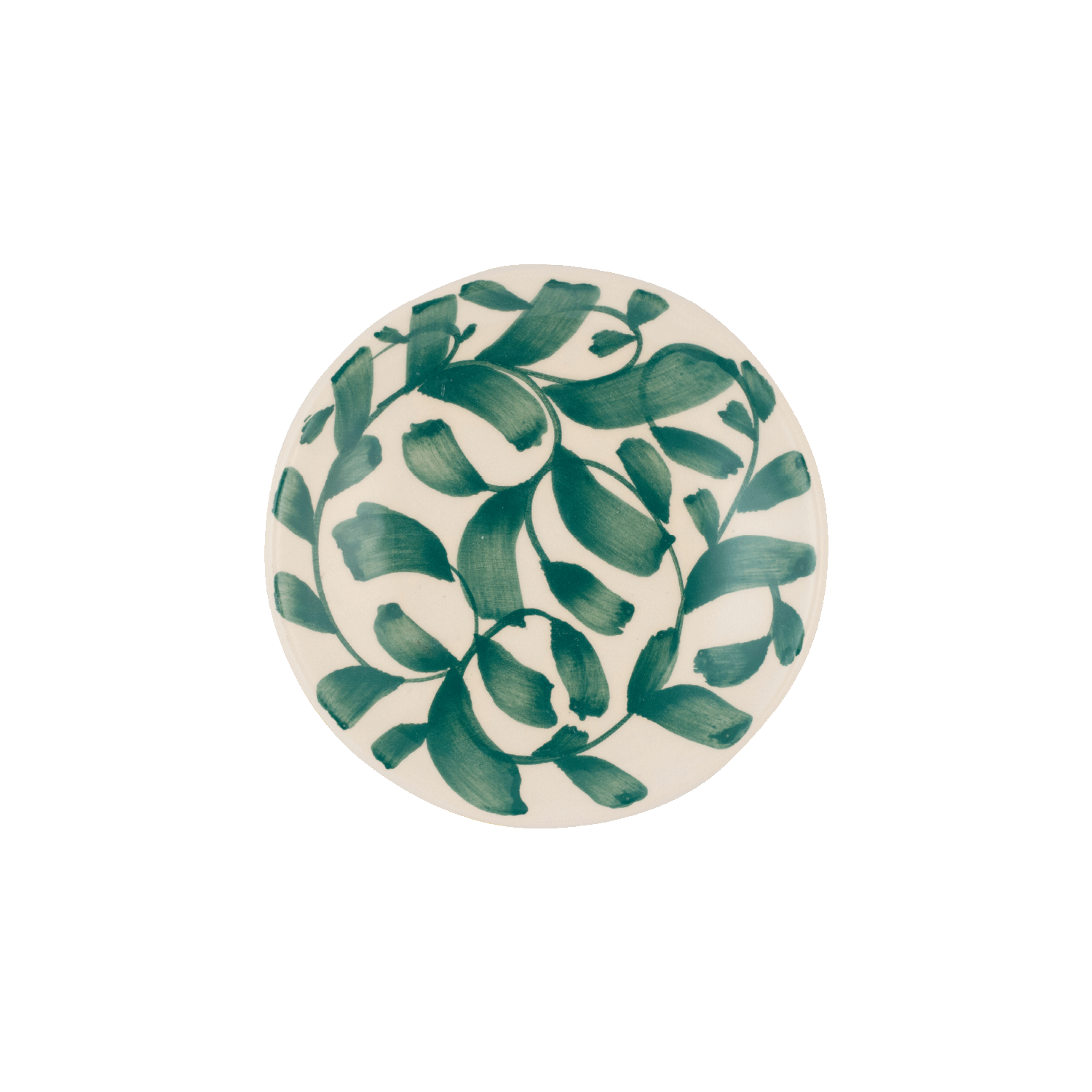 Green Scroll Dipping Bowl
