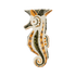 Earth Seahorse Ornament