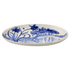 Large Melita Blue Oval Platter