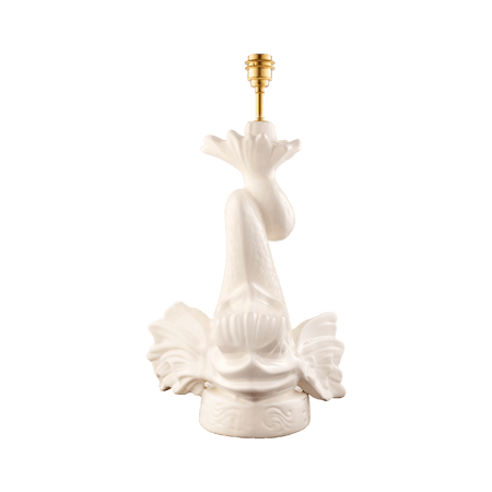 Cream Dolphin Lamp