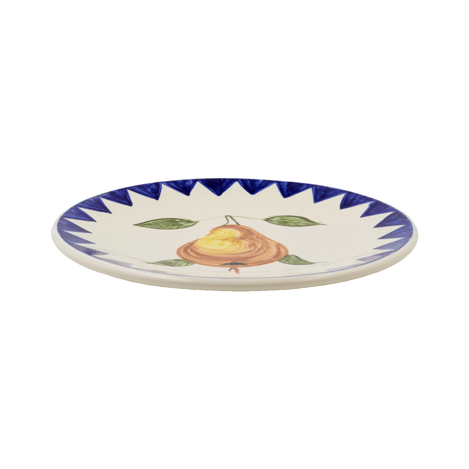 Pear Zigare Fruit Dinner Plate