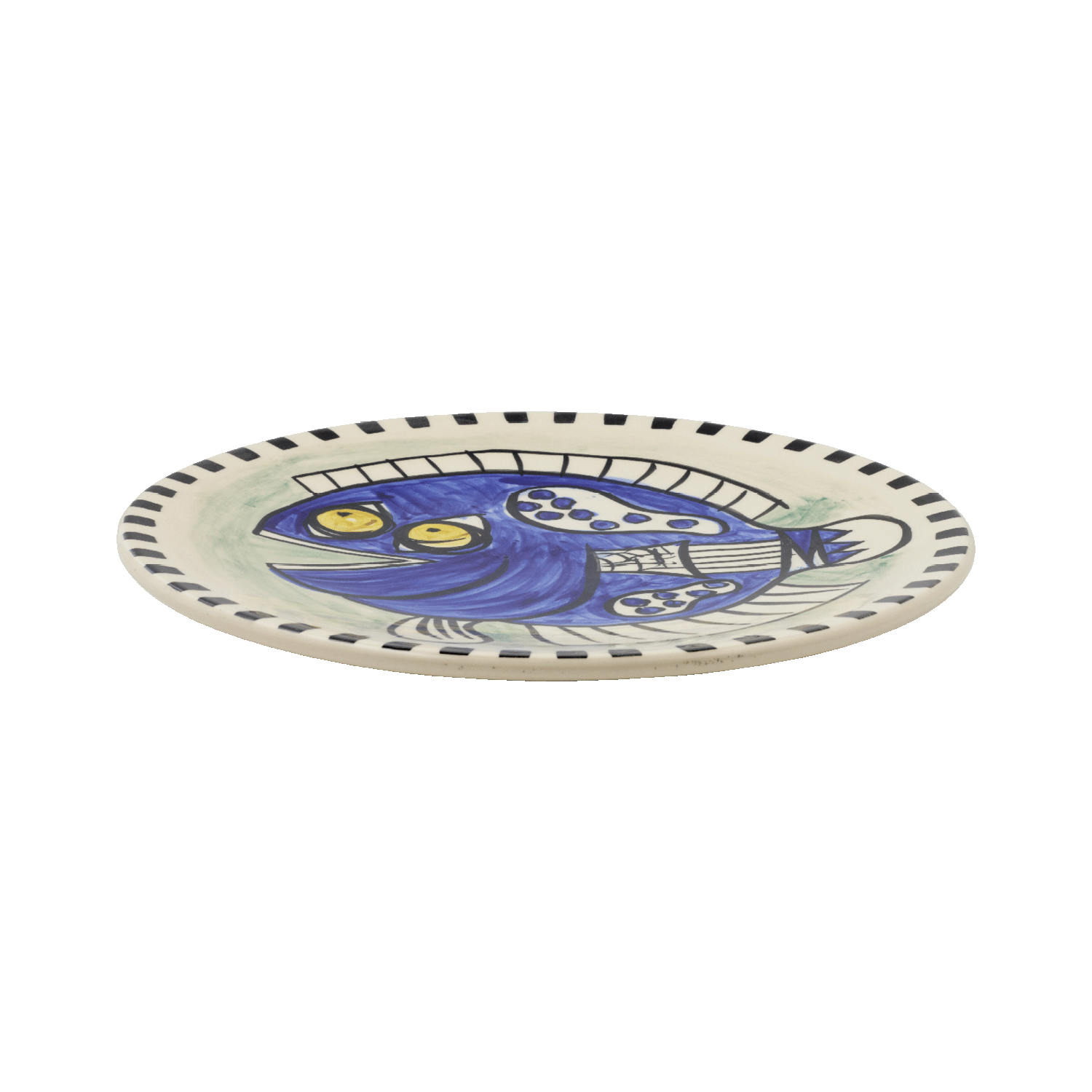 Blue Fish Gozo Dinner Plate