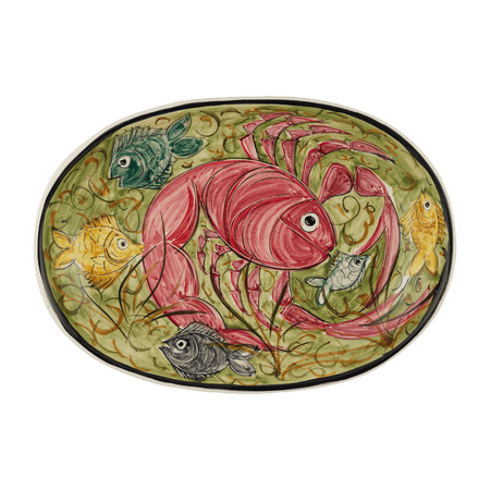 Small Lobster Gozo Oval Platter