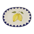 Small Lemon Zigare Fruit Oval Platter