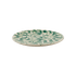 Green Scroll Side Plate