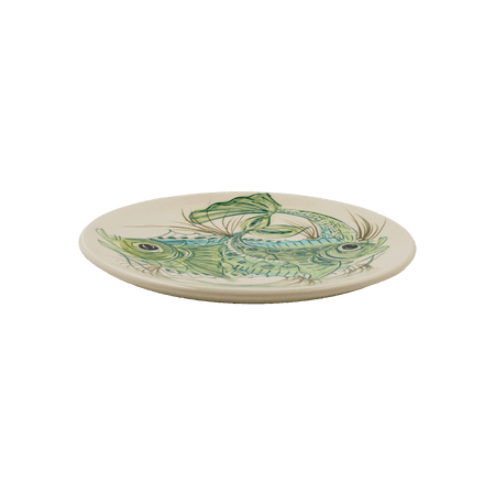 Green Aldo Fish Side Plate