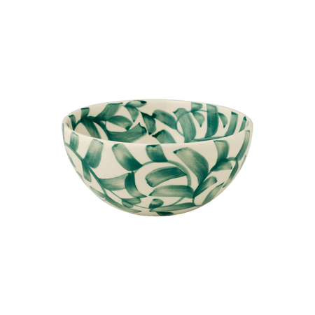 Small Green Scroll Bowl