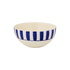 Small Navy Blue Stripes Bowl