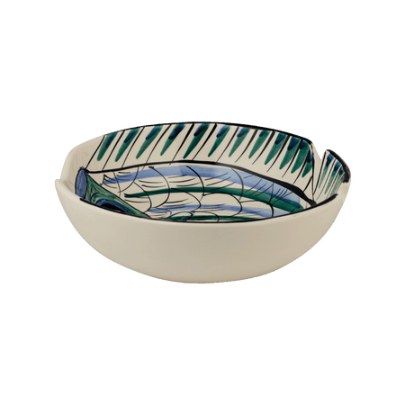 Large Blue Romina Fish Bowl