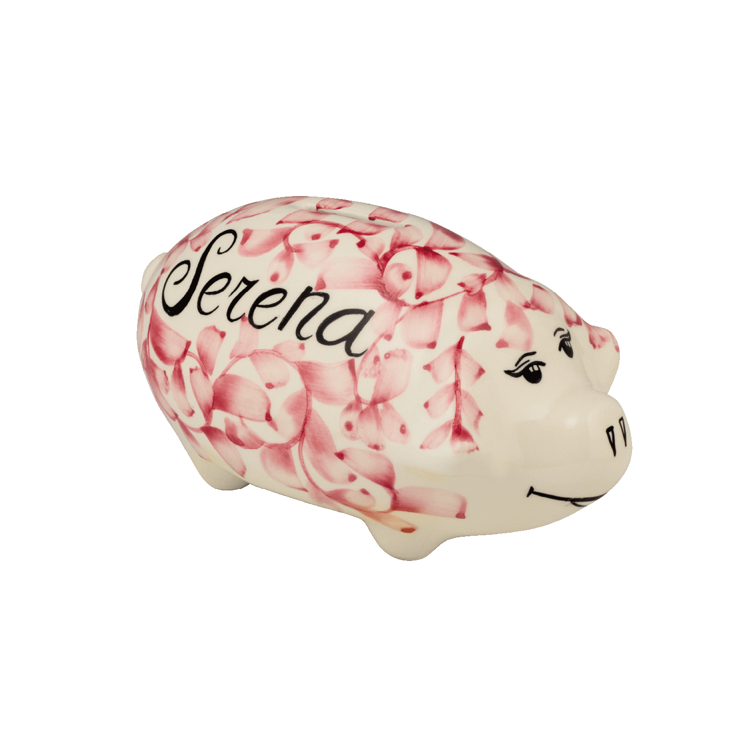 Personalised Pink Piggy Bank