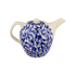 Navy Blue Scroll Teapot