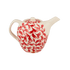 Red Scroll Teapot
