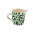 Green Scroll Milk Jug