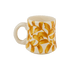 Yellow Scroll Mug