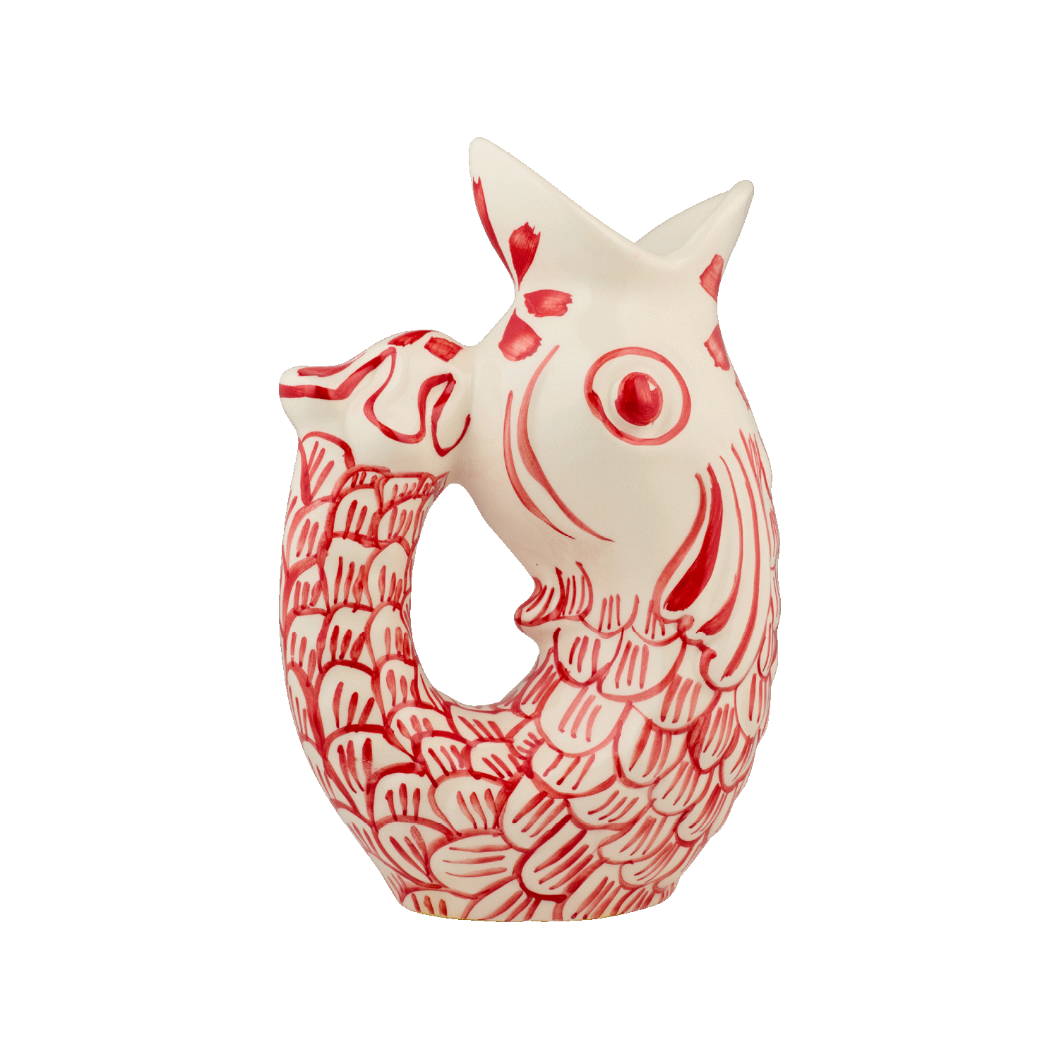Red Glug Glug Jug