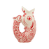 Red Glug Glug Jug
