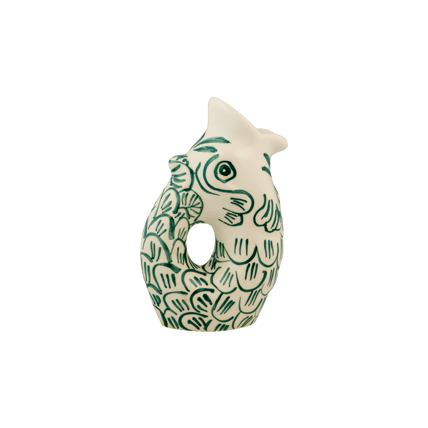 Small Green Glug Glug Jug