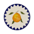 Orange Zigare Fruit Dinner Plate