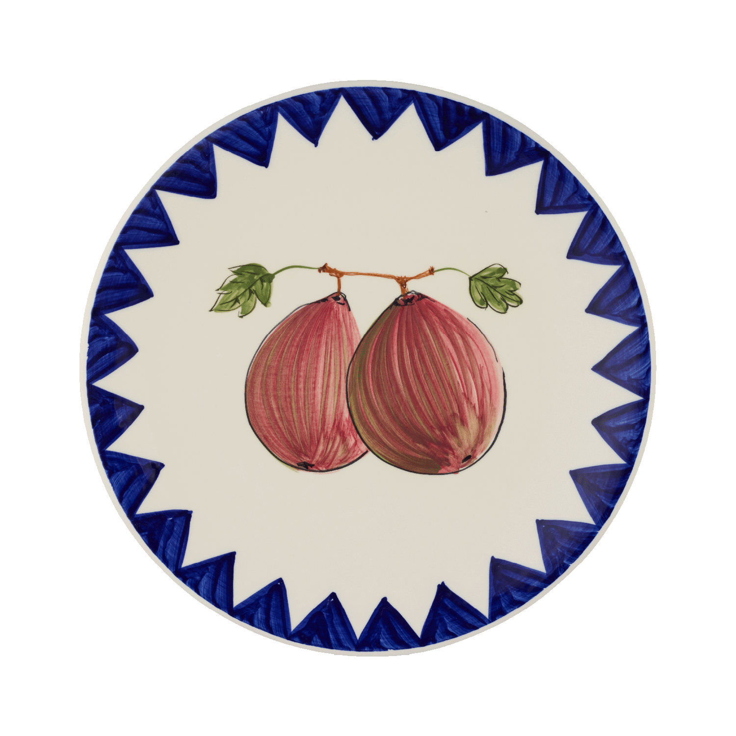 Fig Zigare Fruit Dinner Plate