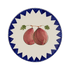 Fig Zigare Fruit Dinner Plate