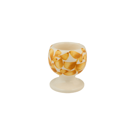 Yellow Scroll Egg Cup