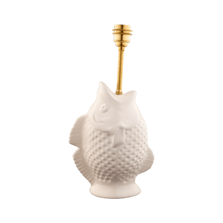 Cream Fish Lamp
