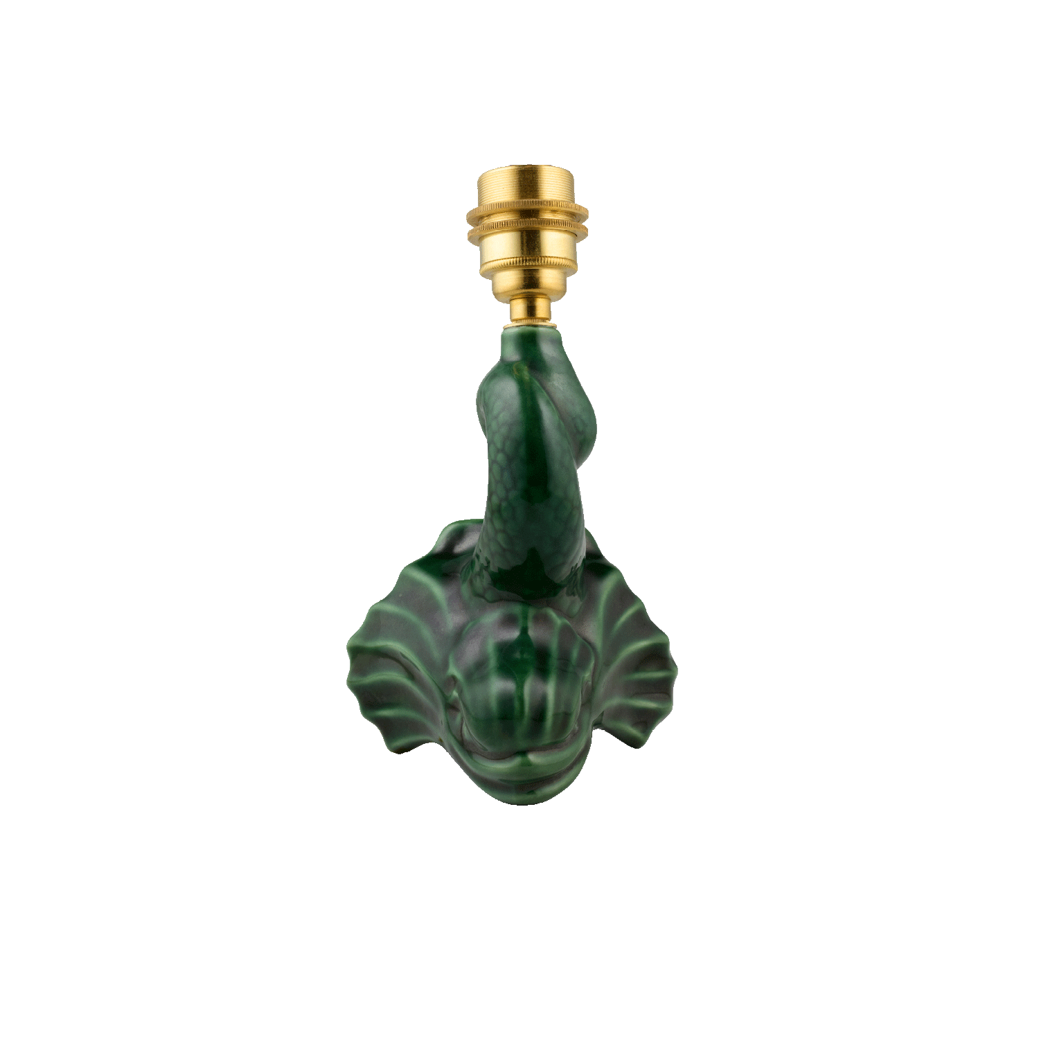 Emerald Green Dolphin Wall Light