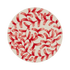 Red Scroll Dinner Plate