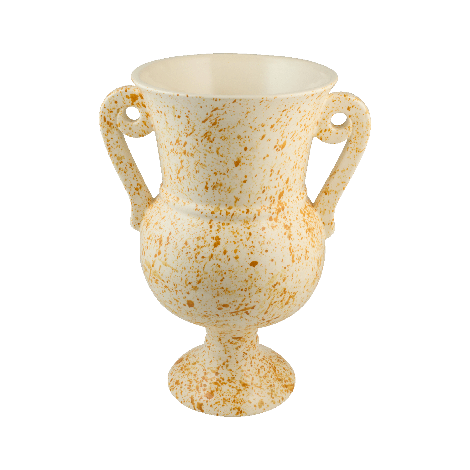 Ocre Amphora Vase