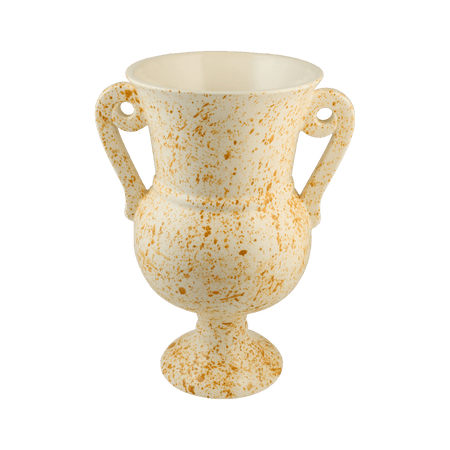Ocre Amphora Vase