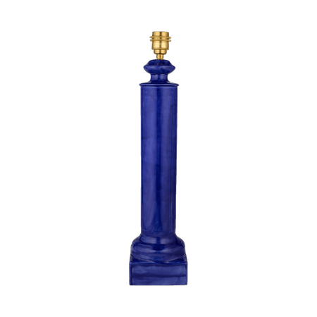 Mica Lamp in Navy