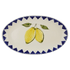 Large Lemon Zigare Fruit Oval Platter