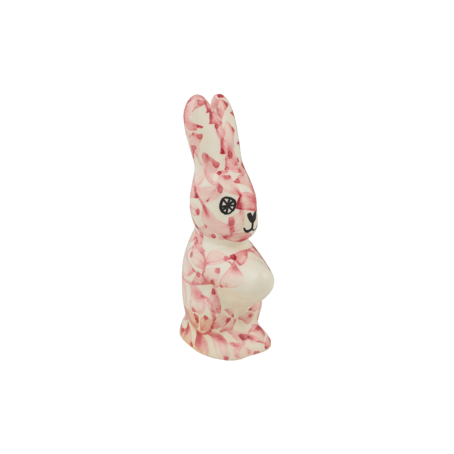 Pink Scroll Bunny