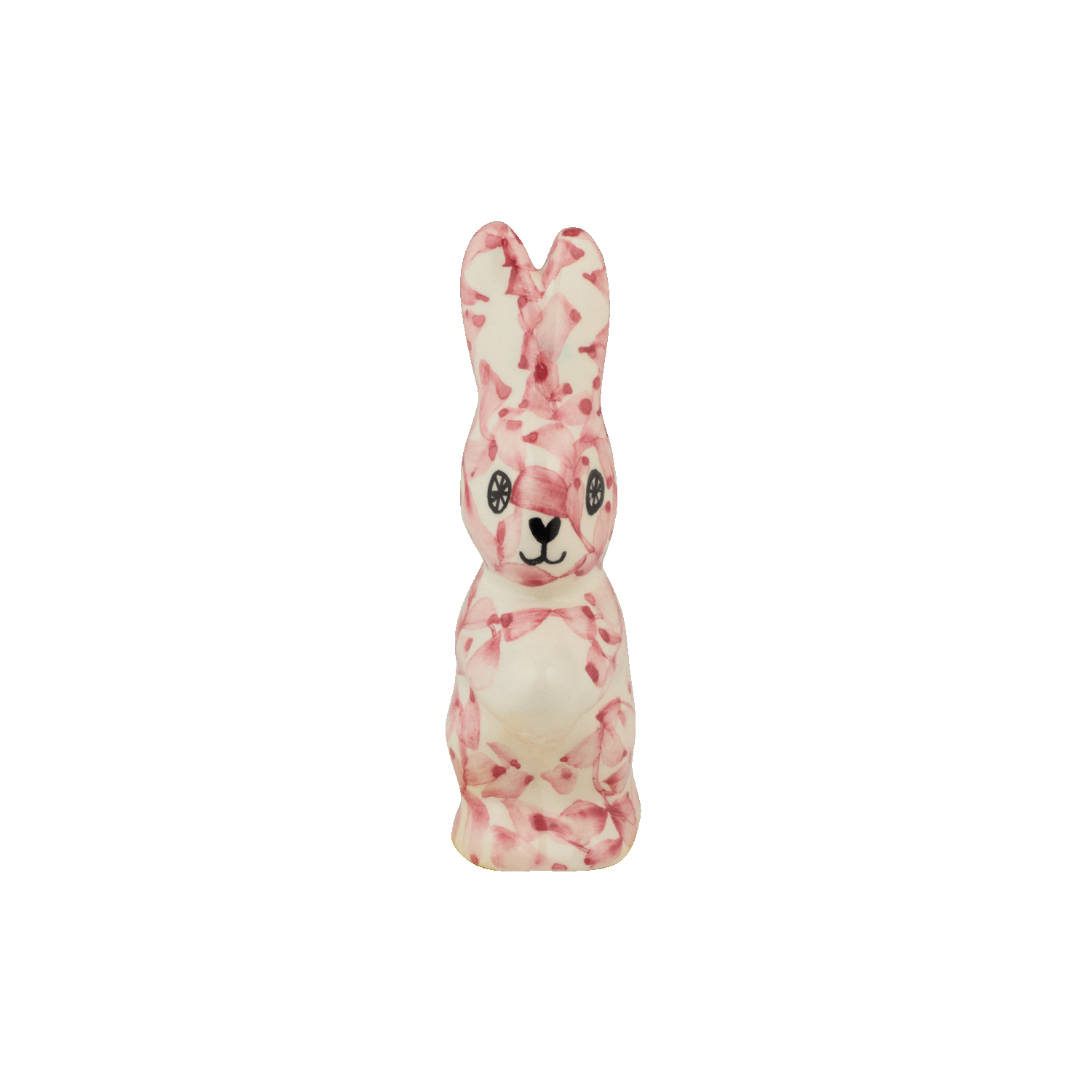 Pink Scroll Bunny