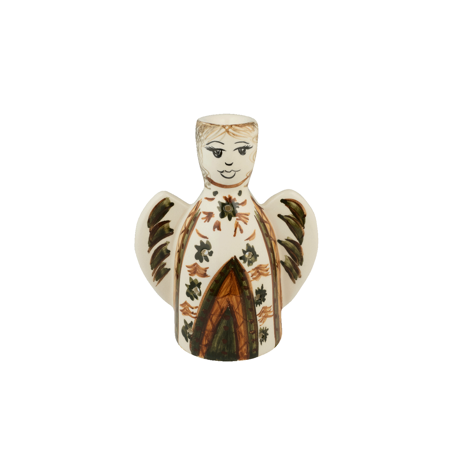 Brown Angel Tea Light