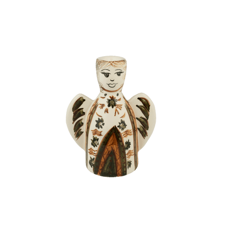 Brown Angel Tea Light