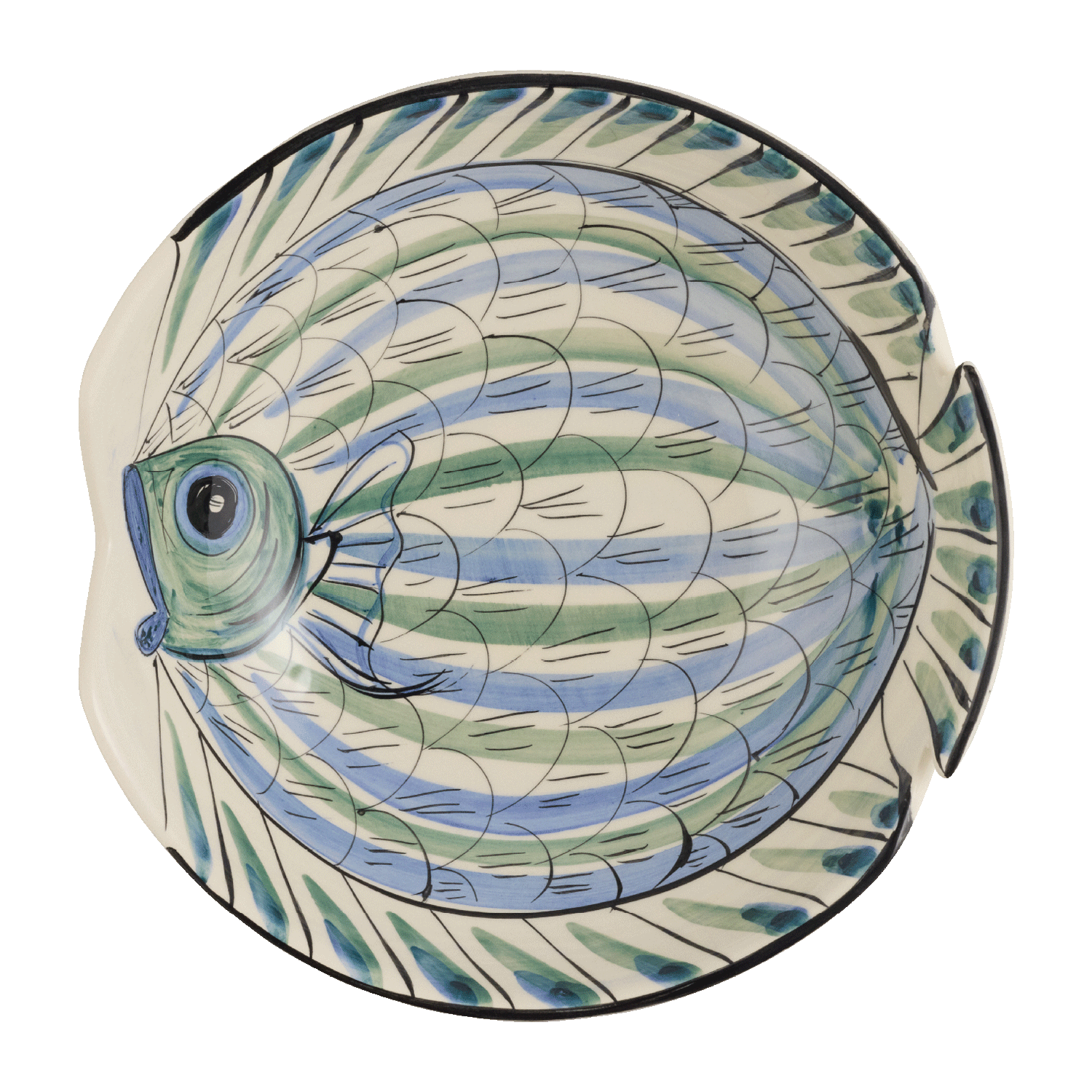 Blue Romina Fish Salad Bowl