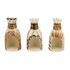 Brown King Tea Lights (Set of 3)