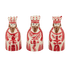 Red King Tea Lights (Set of 3)