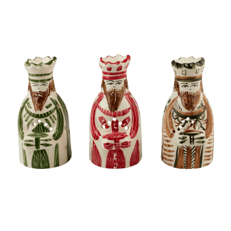 Mixed King Tea Lights (Set of 3)