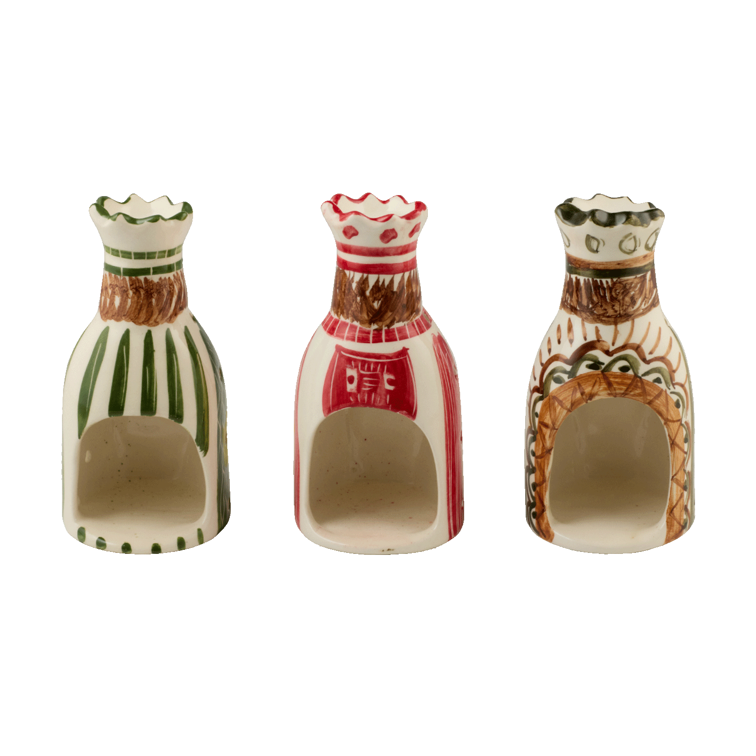 Mixed King Tea Lights (Set of 3)