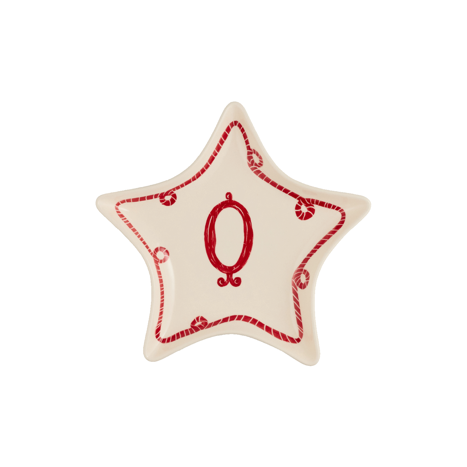 Star Monogram Plate