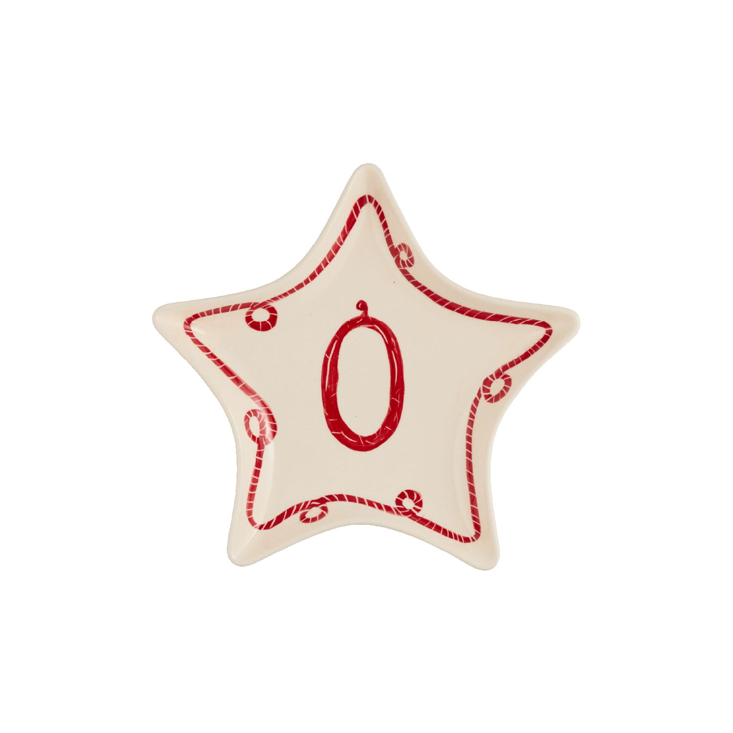 Star Monogram Plate