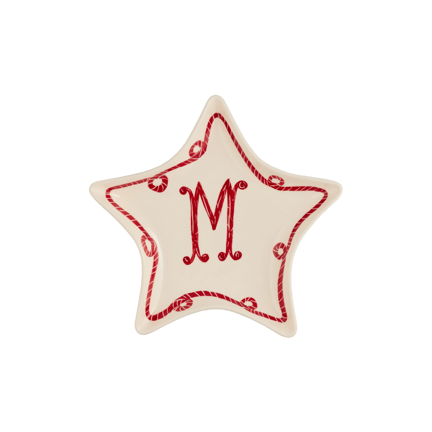 Star Monogram Plate